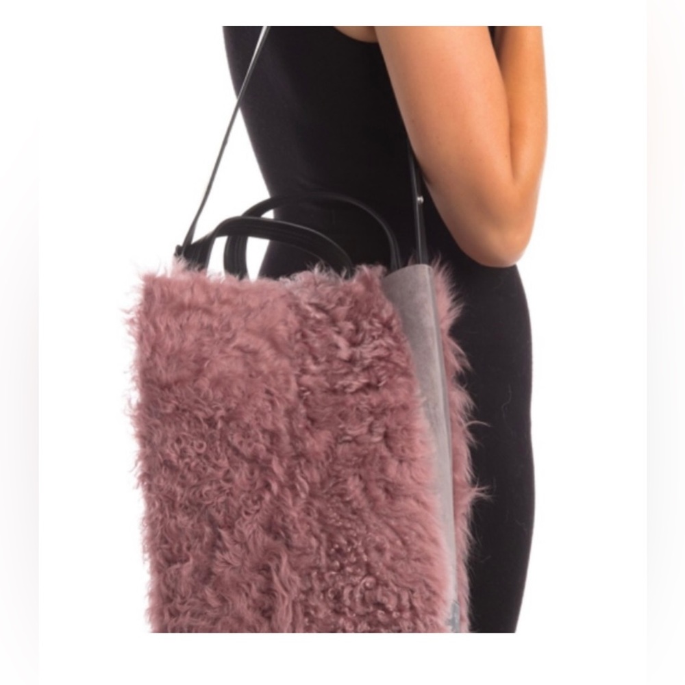 Rag and Bone Walker Convertible Shearling Tote